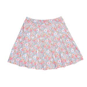 Byrdie Golf Floral Pleated Skort Golf Skirt Size M